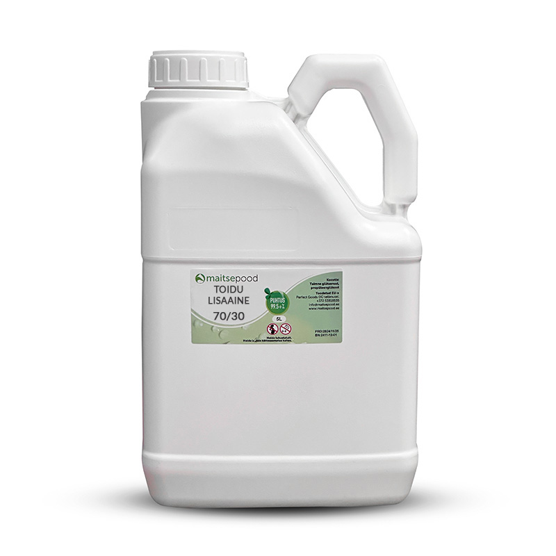 Toidu lisaaine VG/PG 70/30 5L