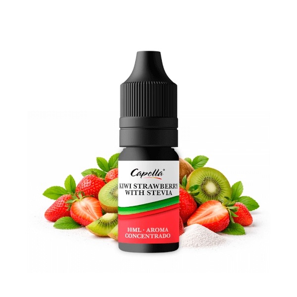 Capella maitsestaja Kiwi Strawberry with Stevia 10ml