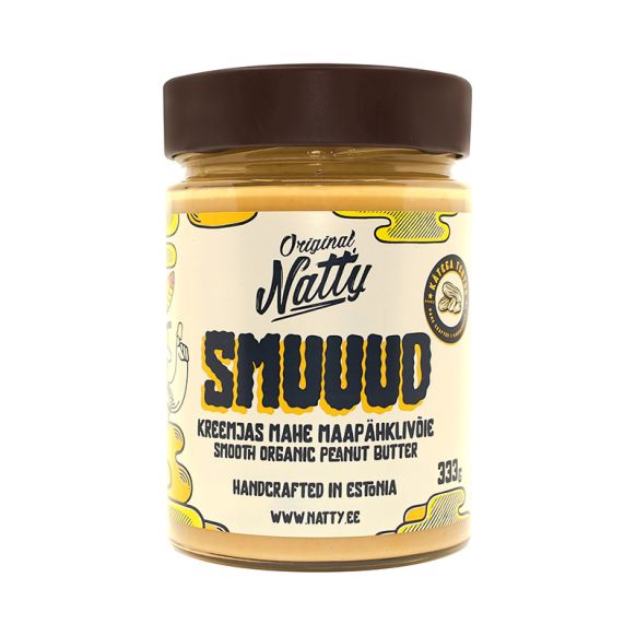 Natty Smuuud maapähklivõie 333g
