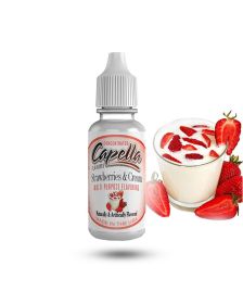 Capella maitsestaja Strawberries and Cream 13ml